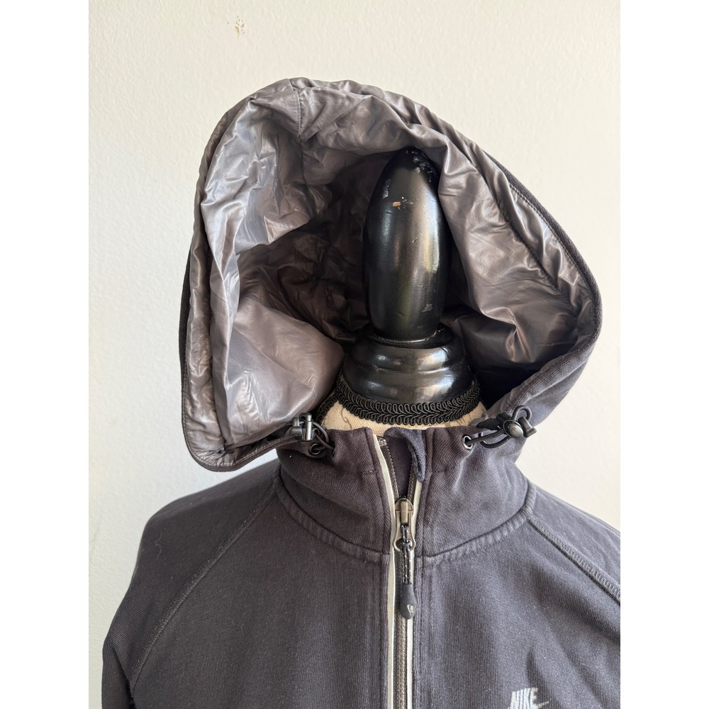 Vintage Nike Sportswear Womens Half Zip Hoodie Longline Pullover Jacket Size M - Picture 6 of 11